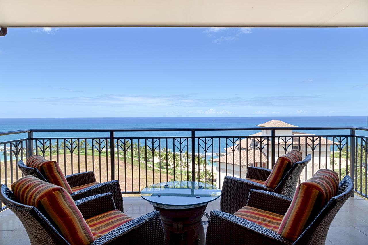 Top Floor Penthouse With Panoramic View - Ocean Tower At Ko Olina Beach Villas Resort Kapolei Exteriör bild