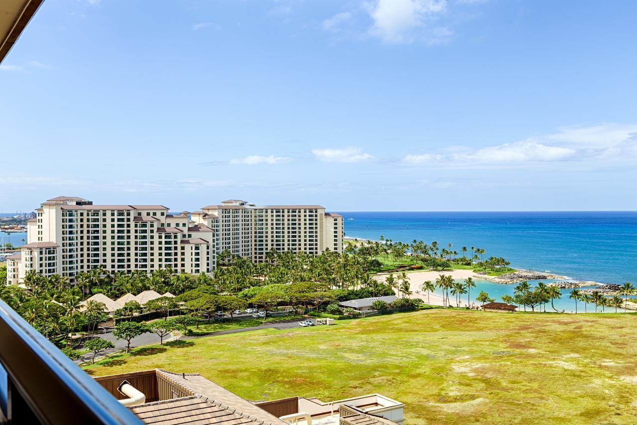 Top Floor Penthouse With Panoramic View - Ocean Tower At Ko Olina Beach Villas Resort Kapolei Exteriör bild